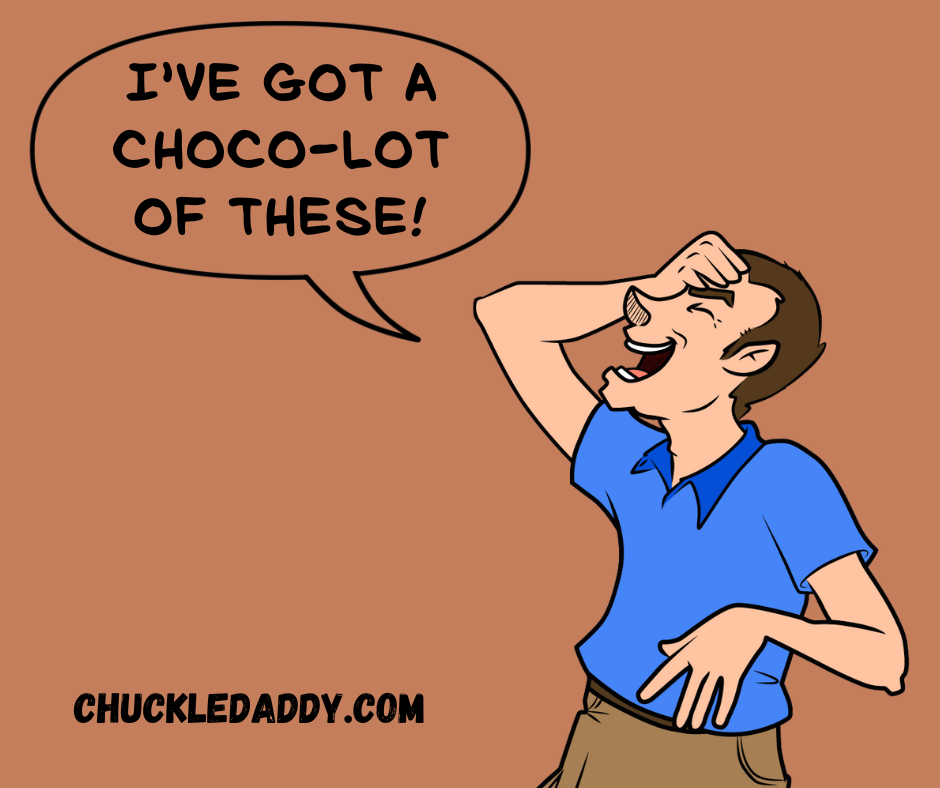 Get a choco-lot of laughs with these funny chocolate puns and jokes.