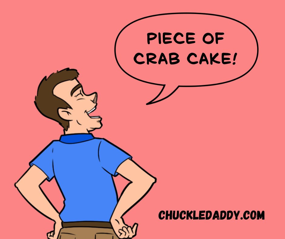 Making crab puns and jokes is a piece of crab cake!