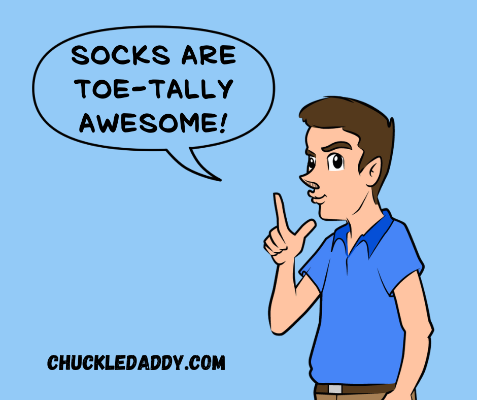 Sock puns and jokes are toe-tally awesome!