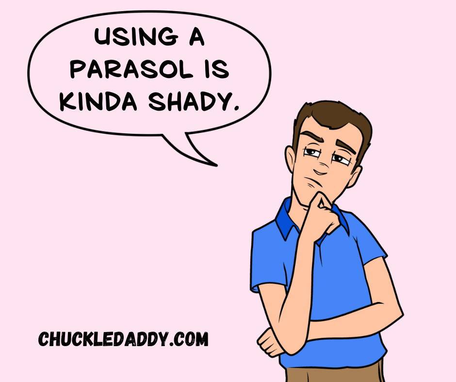 Umbrella puns and jokes are so fun-brella.