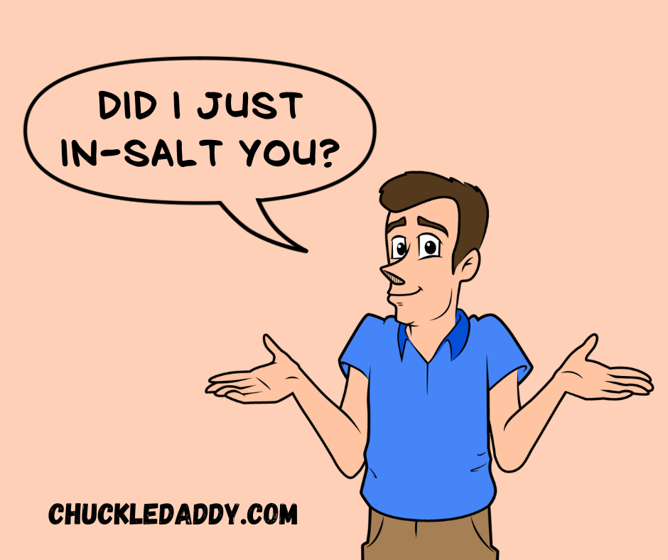 Don't be in-salted by funny salt puns and jokes.