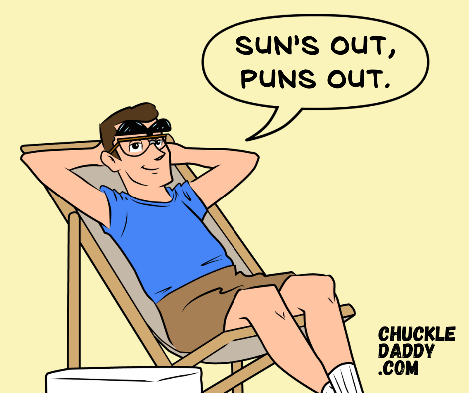 Chuckle Daddy brings you the funniest puns, jokes, and one-liners. Period.